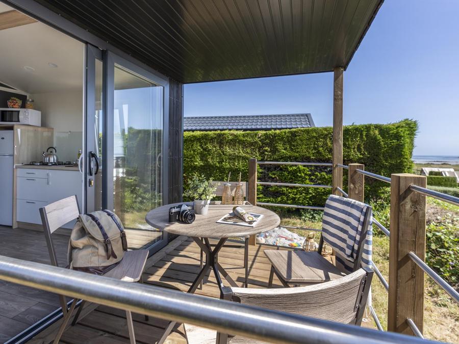 Bungalow 4 personnes - Cabane 2 chambres Vue Mer (avec sanitaires privatifs sur l'emplacement) 3