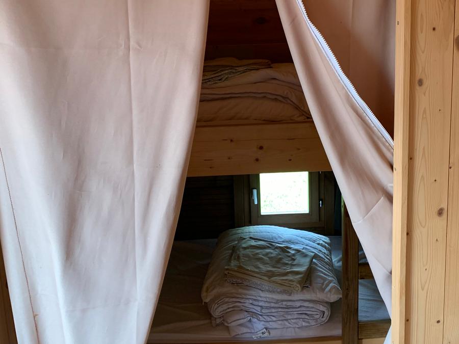 Tente en toile et en bois 4 personnes - Trappeur 5