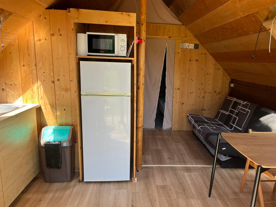Tente en toile et en bois 4 personnes - Trappeur 3