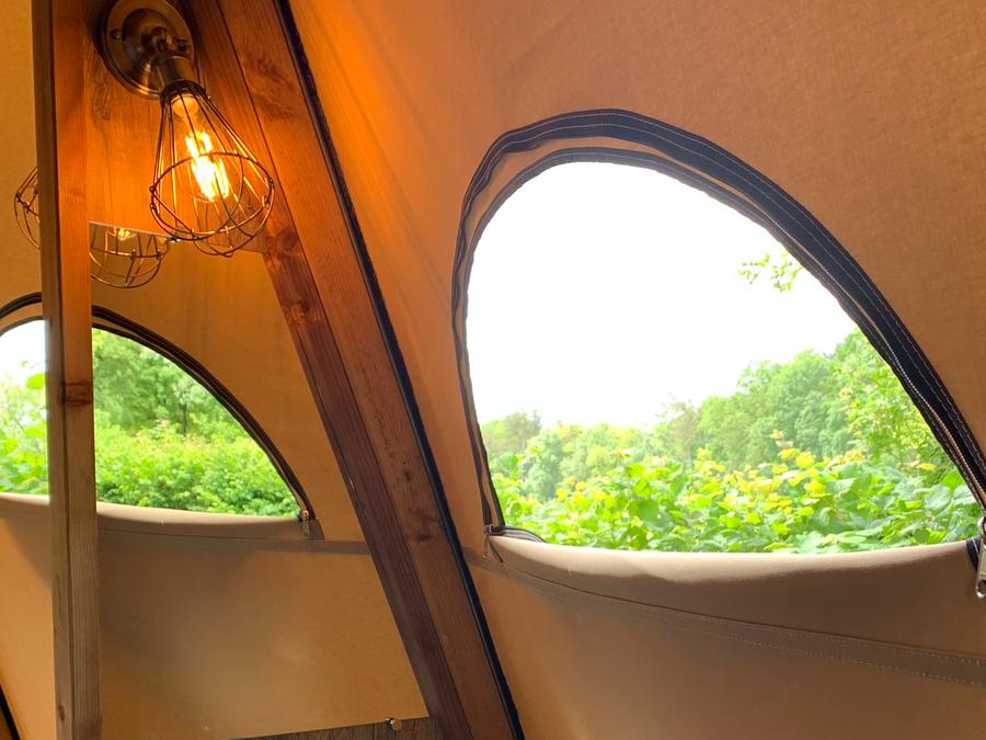 Hébergement 4 personnes - Indienne Tipi Home 16