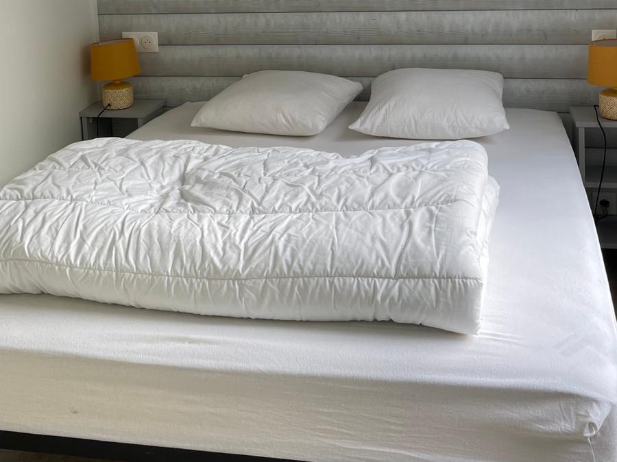 Mobilhome 4 personnes - ECOLODGE AU CALME (DF19) - 2 CH - 2 SDB - WIFI - CLIM - PISCINE A L ANNEE 4 pers 7