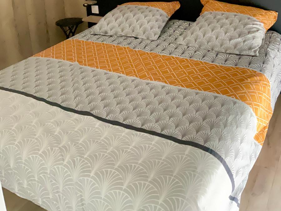 Mobilhome 4 personnes - CONFORTABLE ECOLODGE (DF23) 2CH - CLIM - WIFI - PISCINE/JACUZZI 4 pers 5