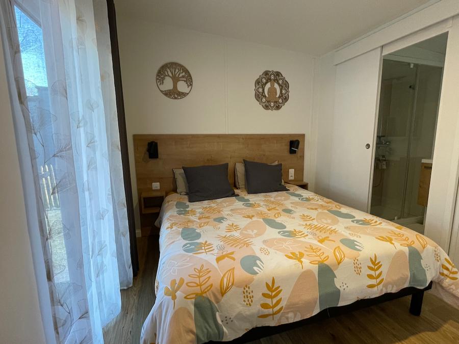 Mobilhome 8 personnes - ECOLODGE FAMILIAL (DF31) 3CH - 2SDB - CLIM - WIFI - PISCINE/JACUZZI - 2 TERRASSES 8 pers 11