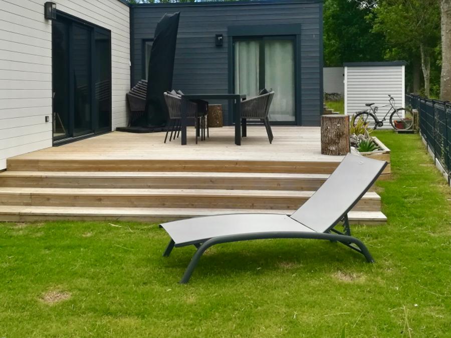 Mobilhome 6 personnes - ECOLODGE AU CALME (DF20) 3 CH - 2 SDB - 2 TERRASSES - CLIM - WIFI 6 pers 0