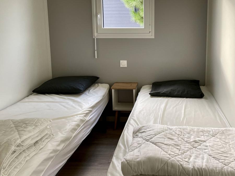 Mobilhome 6 personnes - ECOLODGE AU CALME (DF20) 3 CH - 2 SDB - 2 TERRASSES - CLIM - WIFI 6 pers 11