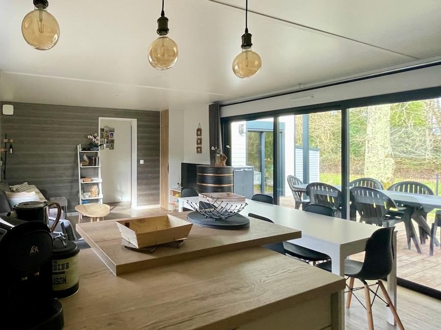 Mobilhome 6 personnes - ECOLODGE OMBRAGE ET AU CALME (DF25) 3 CH, 1 SDB, TERRASSE, WIFI, 6 pers 4