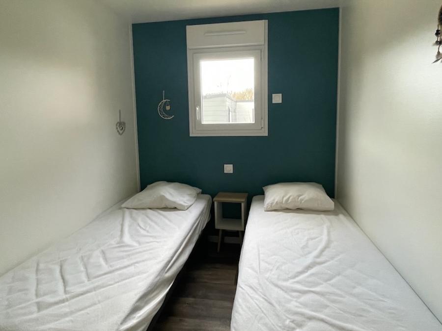Mobilhome 6 personnes - ECOLODGE OMBRAGE ET AU CALME (DF25) 3 CH, 1 SDB, TERRASSE, WIFI, 6 pers 8