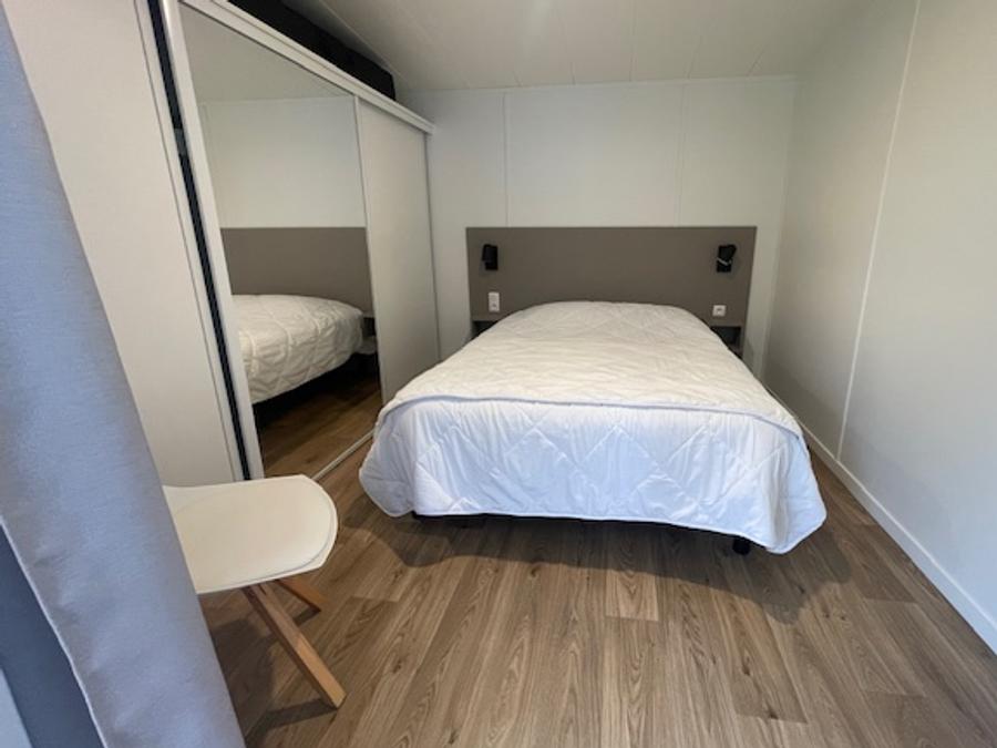 Mobilhome 4 personnes - Ecolodge de luxe Domaine de la forêt (Immobilhome) 2 chambres: climatisation/LL/LV/ accès piscine chauffée et couverte inclus 4
