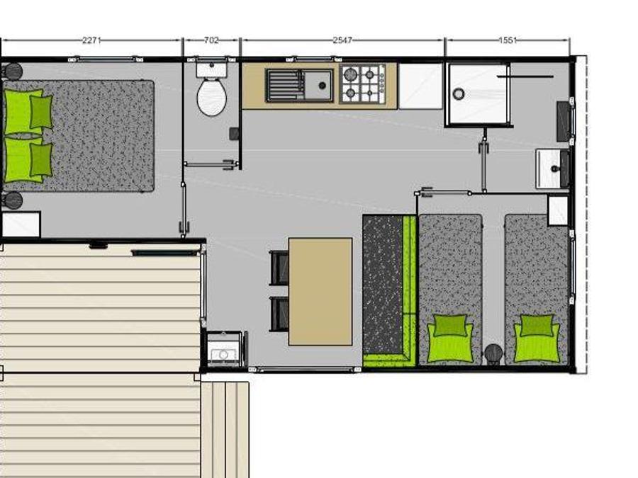 Mobilhome 4 personnes - Malaga 3