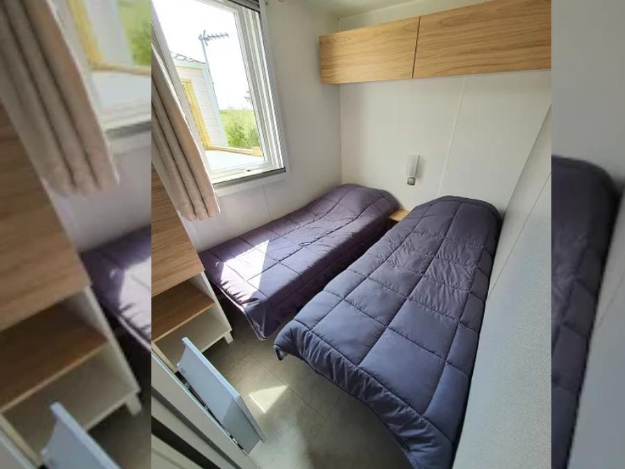 Mobilhome 8 personnes - OHIO 3 chambres+ SPA inclus pour les séjours de 5 nuits et + 6