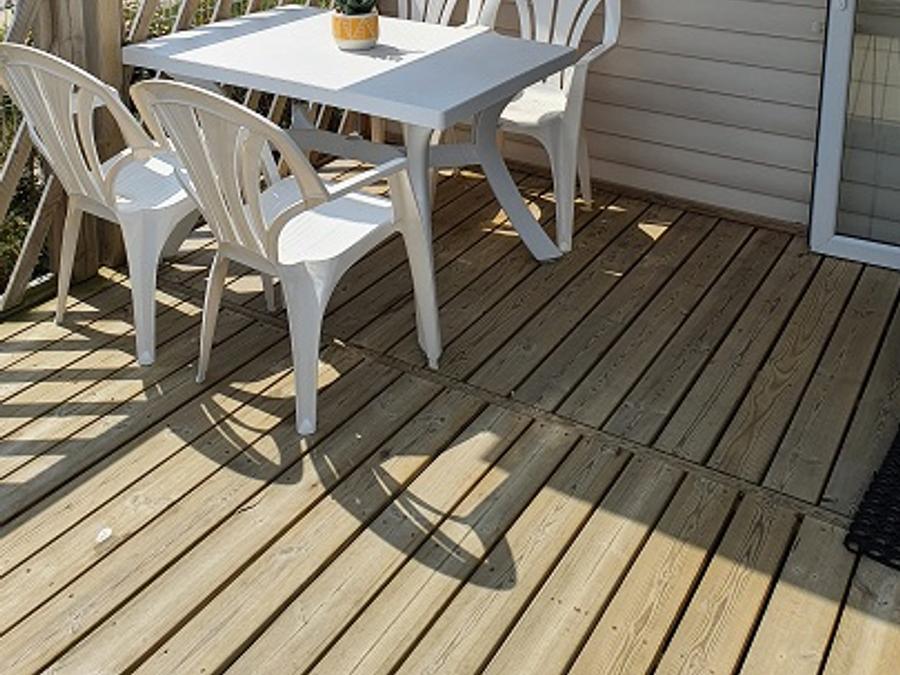 Mobilhome 6 personnes - loggia 2 chambres Vue mer + SPA inclus pour les séjours de 5 nuits et + 2