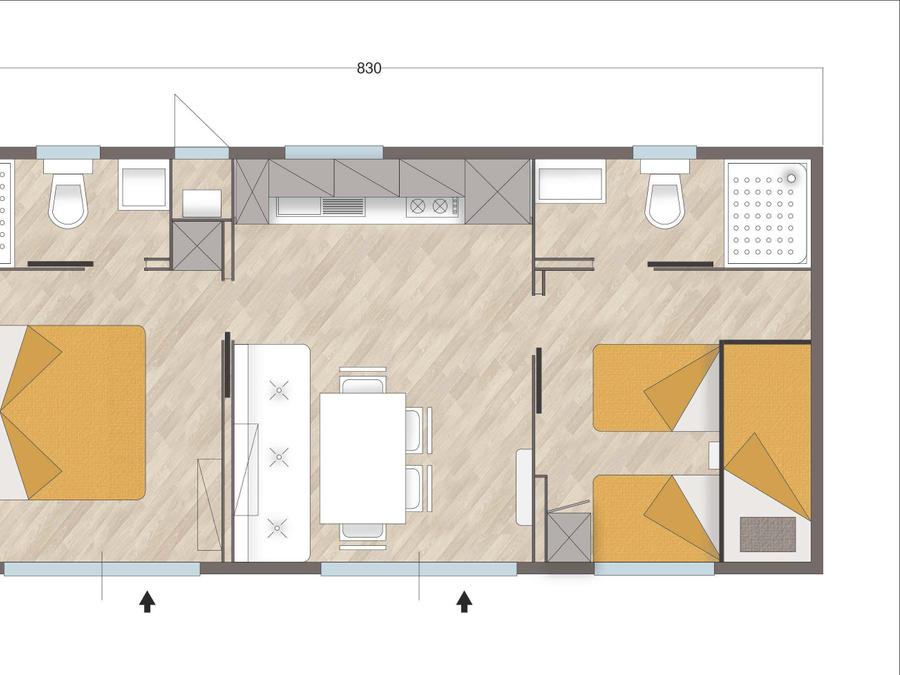 Mobilhome 5 personnes - Superior Relax ven.-ven. 17