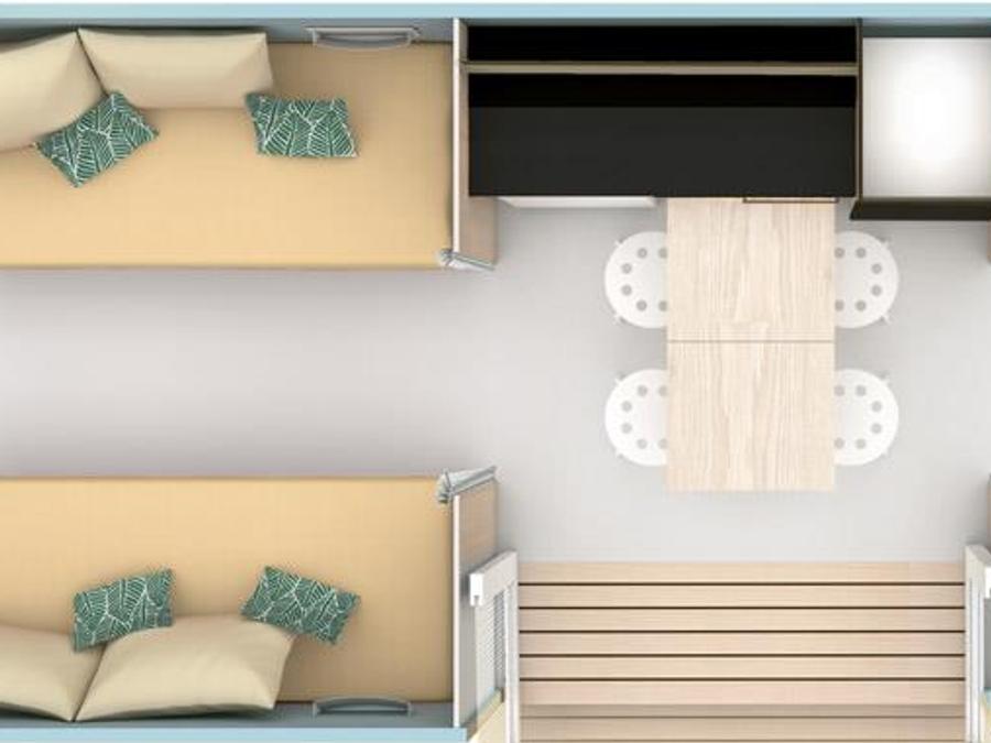 Tente 4 personnes - Coco sweet blue 7