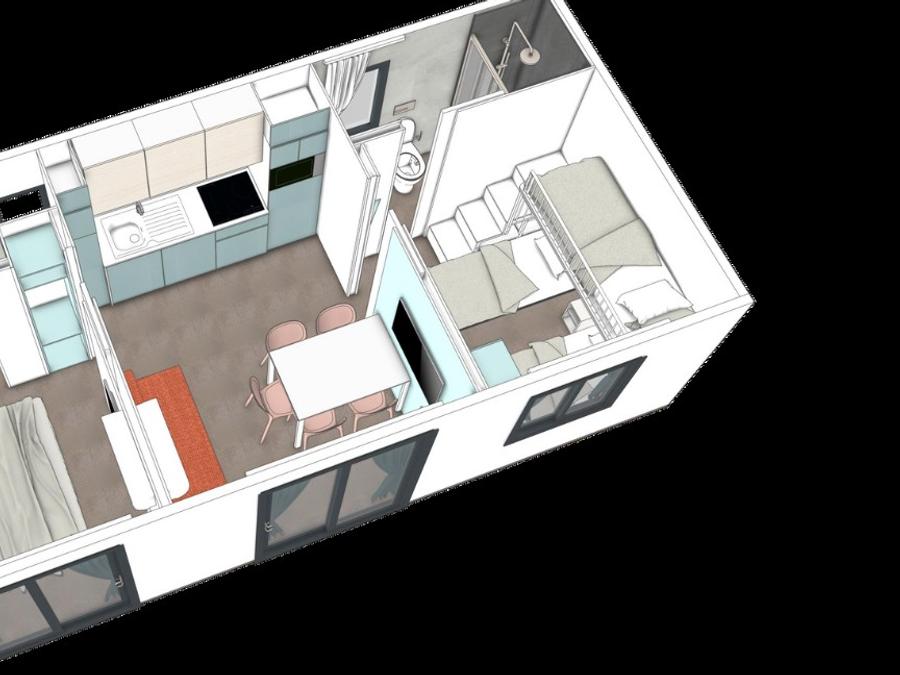 Mobilhome 5 personnes - Maxicaravan Eco Green 1