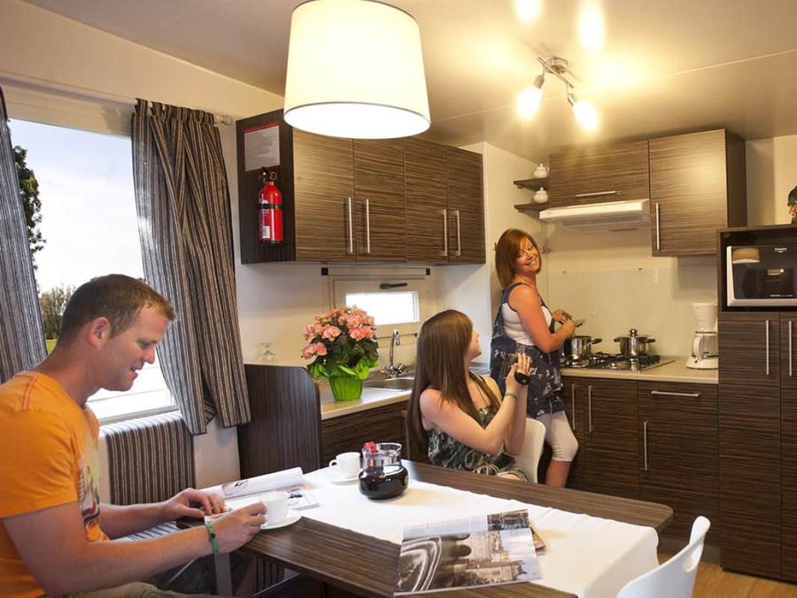 Mobilhome 5 personnes - hu Stay Easy XL Plus	Chalet 2 camere da letto 4