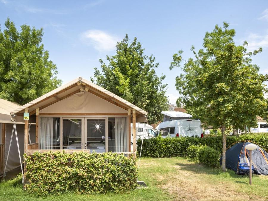 Tente en toile et en bois 2 personnes - Hu Glamp Smart	Tenda 3
