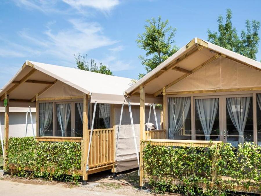 Tente en toile et en bois 2 personnes - SAFARI TENT 2