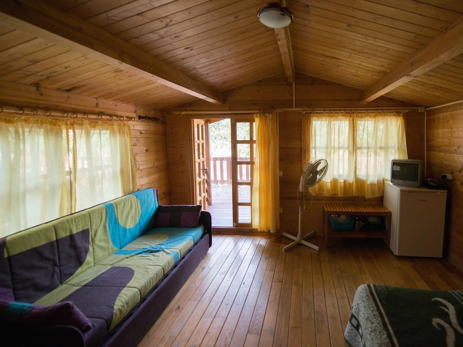 Chalet 2 personnes - Cabane en bois (sans cuisine, ou salle de bains) 2/4 pers 1