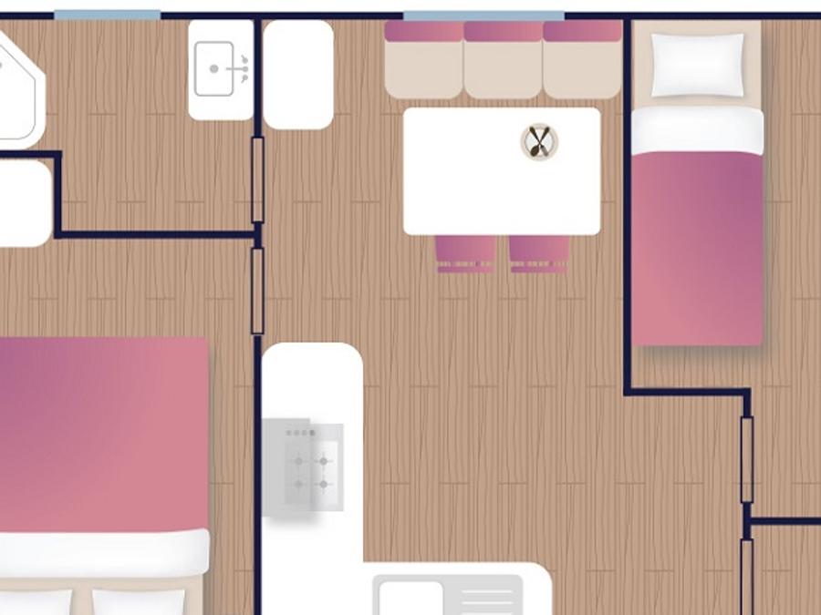 Mobilhome 4 personnes - XIMISTA 1