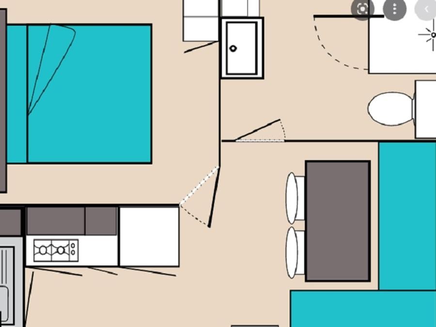 Mobilhome 2 personnes - MENDIA 1