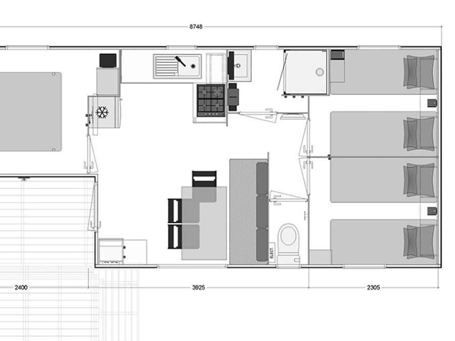 Mobilhome 2 personnes - EGURRA 1