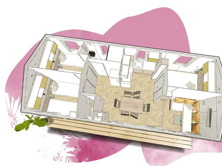 Mobilhome 4 personnes - MH FAMILIA 6/7pers 2