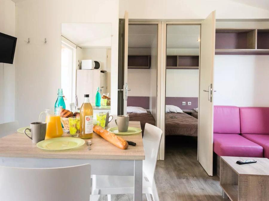 Mobilhome 6 personnes - 4 Pièces 6 Personnes + TV - 3 soleils 3