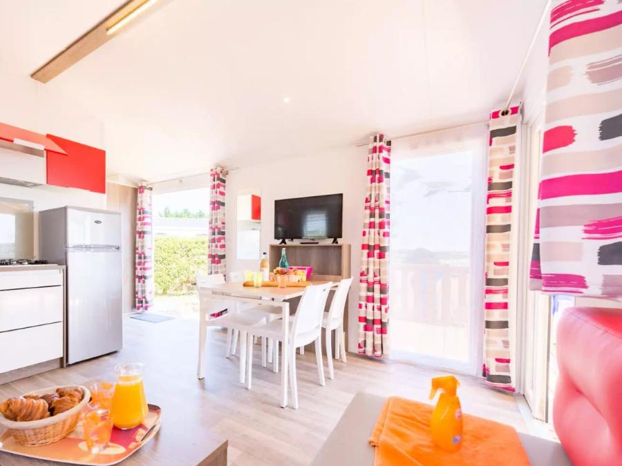 Mobilhome 4 personnes - Premium Vue Mer 3 Pièces 4 Personnes + TV 8