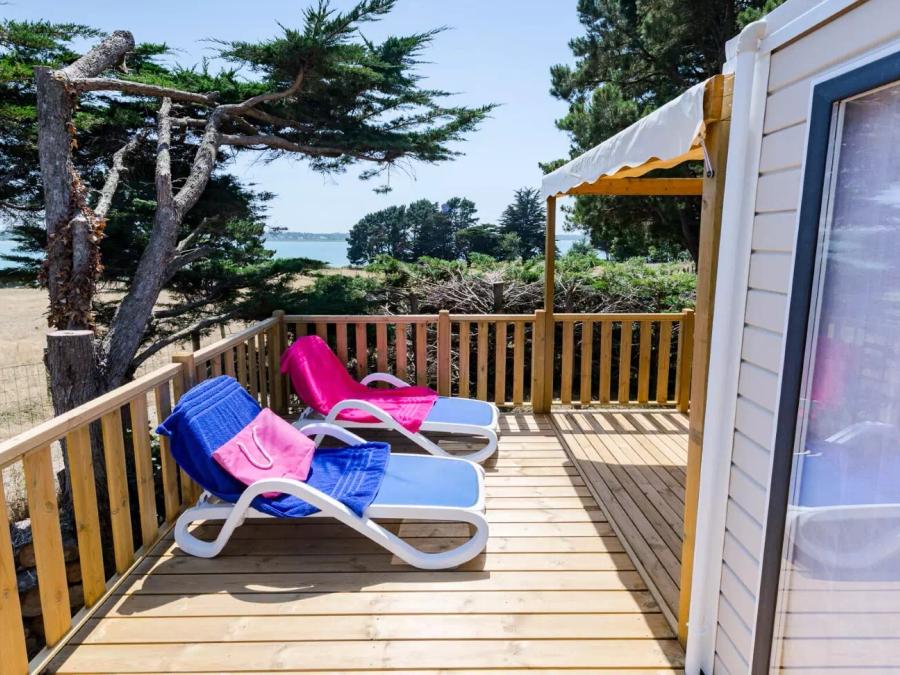 Mobilhome 4 personnes - Premium Vue Mer 3 Pièces 4 Personnes + TV 12