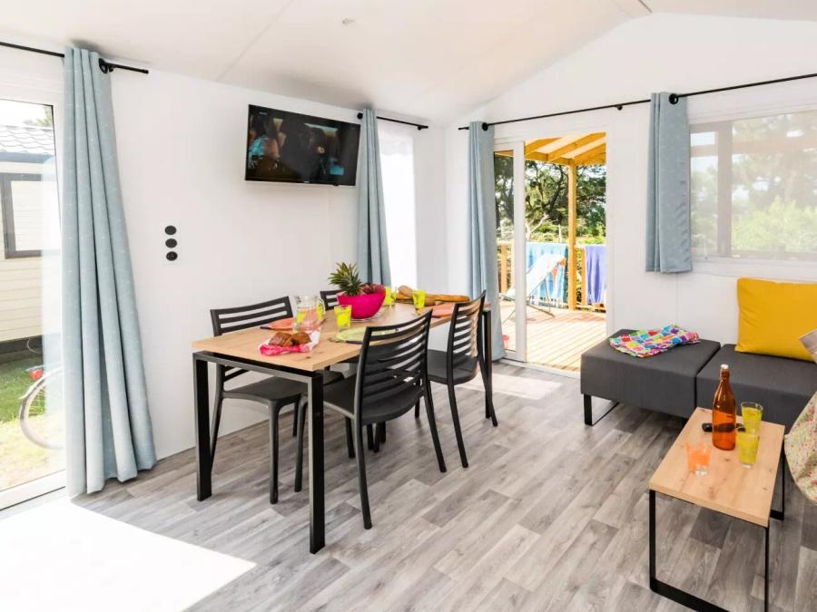 Mobilhome 4 personnes - Premium Vue Mer 3 Pièces 4 Personnes + TV 10