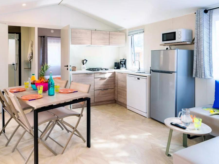 Mobilhome 4 personnes - Premium Côté Sable 3 Pièces 4 Personnes + TV 7