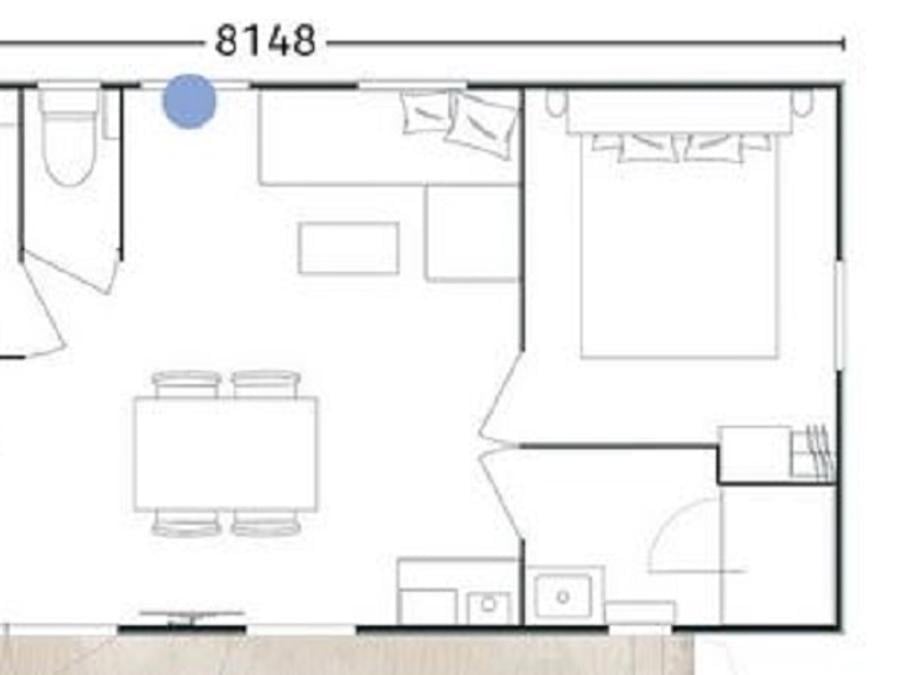 Mobilhome 4 personnes - MOBIL-HOME PREMIUM 31M² 4P 5