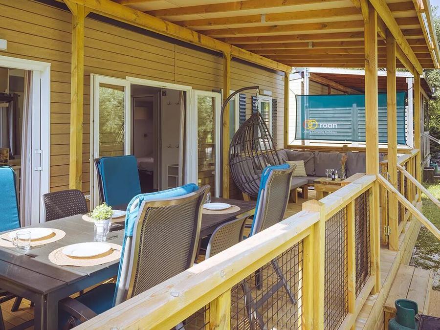 Mobilhome 5 personnes - Supreme Plus 2 chambres 2 salles de bain Lounge 0