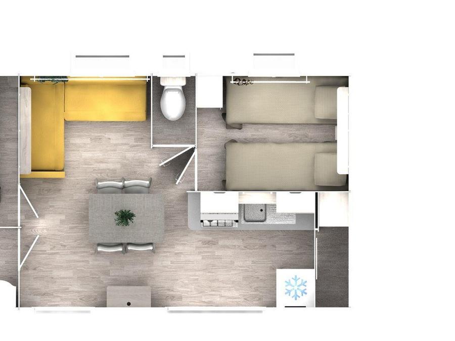 Mobilhome 4 personnes - Evo 29 6