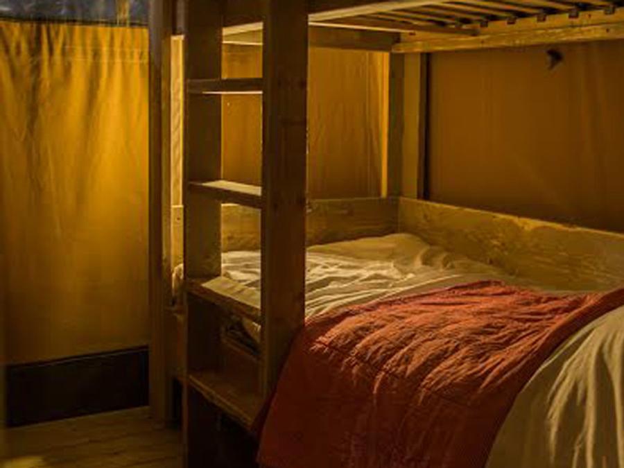 Tente en toile et en bois 5 personnes - Safari 6