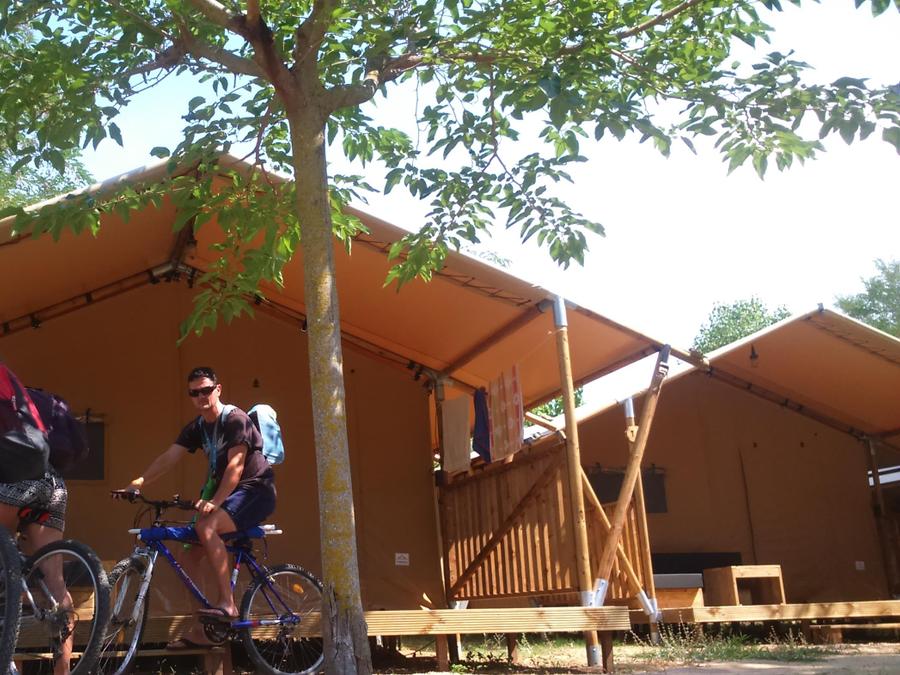 Tente en toile et en bois 5 personnes - Safari 9