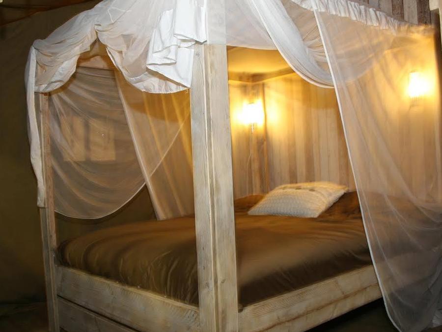 Tente en toile et en bois 5 personnes - Safari 4