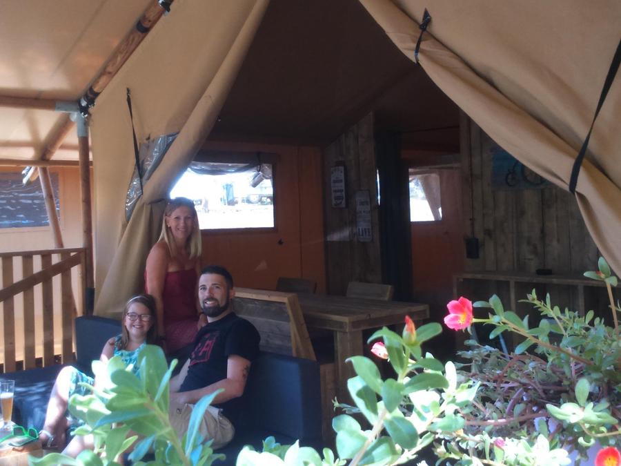 Tente en toile et en bois 5 personnes - Safari 8