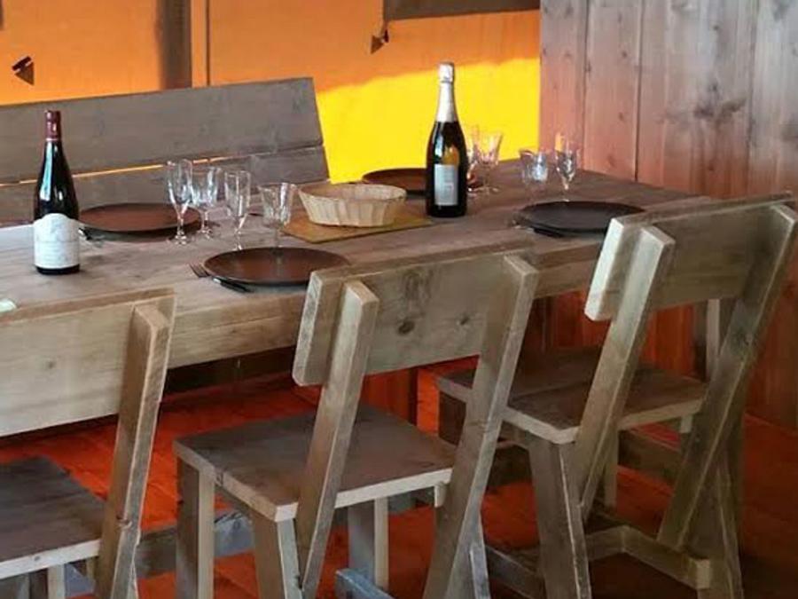 Tente en toile et en bois 5 personnes - Safari 3