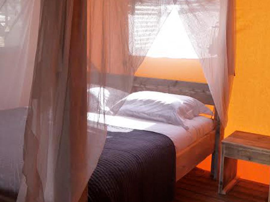 Tente en toile et en bois 5 personnes - Safari 5