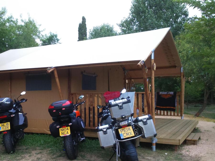 Tente en toile et en bois 5 personnes - Safari 14