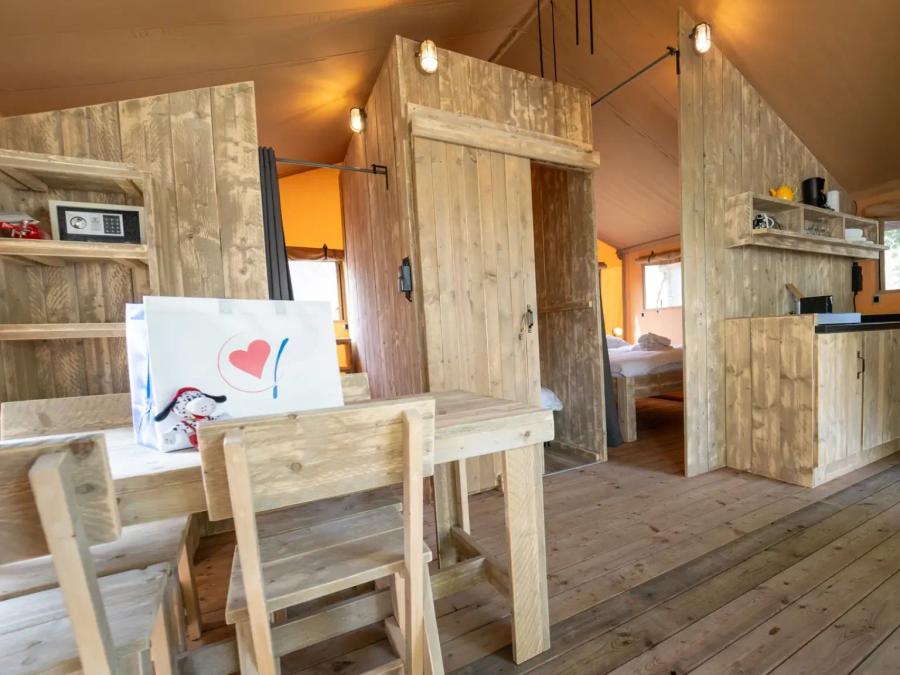 Tente en toile et en bois 4 personnes - Safari Tenten 2