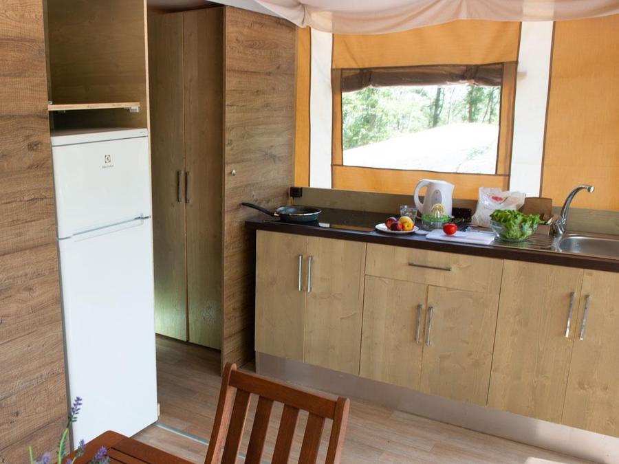 Tente en toile et en bois 5 personnes - Lodgetent Deluxe 2