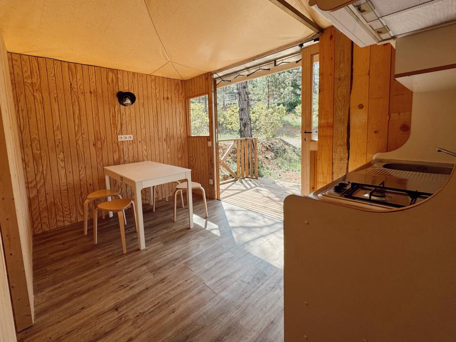 Lodge 4 personnes - Lodge 25m2 (2ch - 4pers) + Terasse intégrée 1