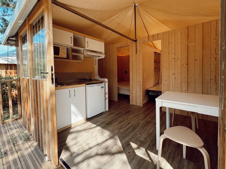 Lodge 4 personnes - Lodge 25m2 (2ch - 4pers) + Terasse intégrée 0