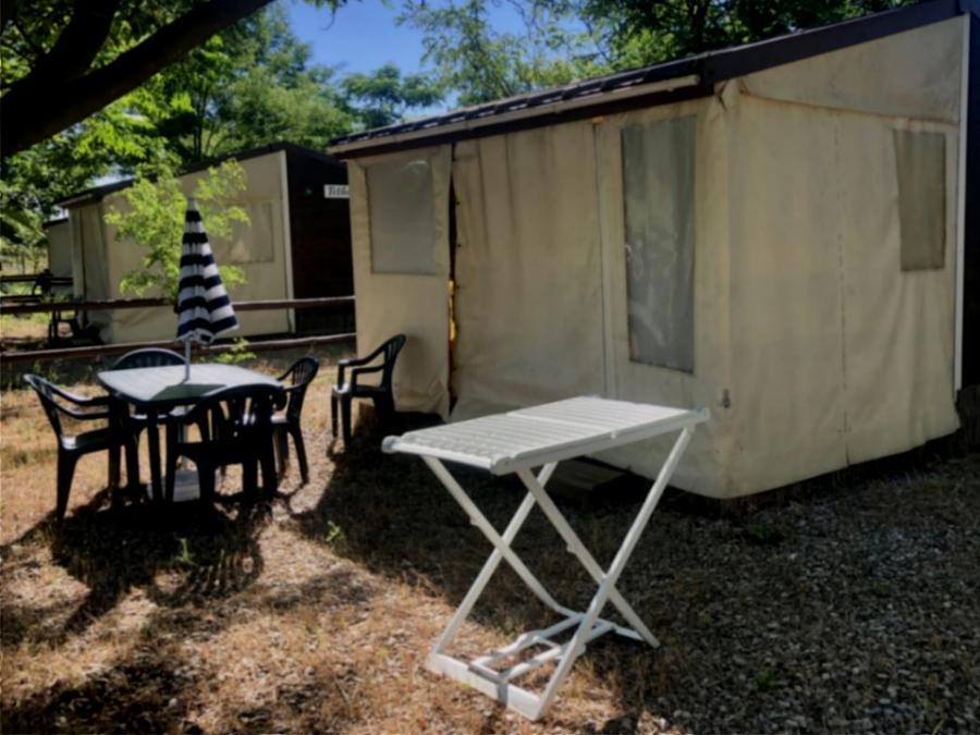 Bungalow toilé 4 personnes - Tithome sans douche 0
