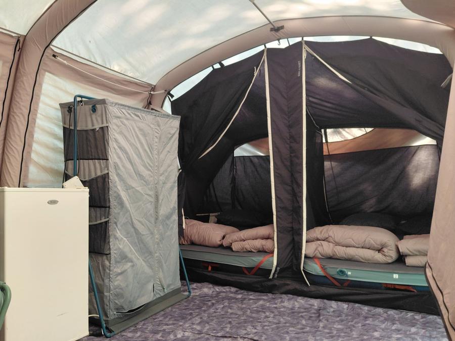Tente 4 personnes - Le Prêt à camper Grand Confort 1/4 pers 9