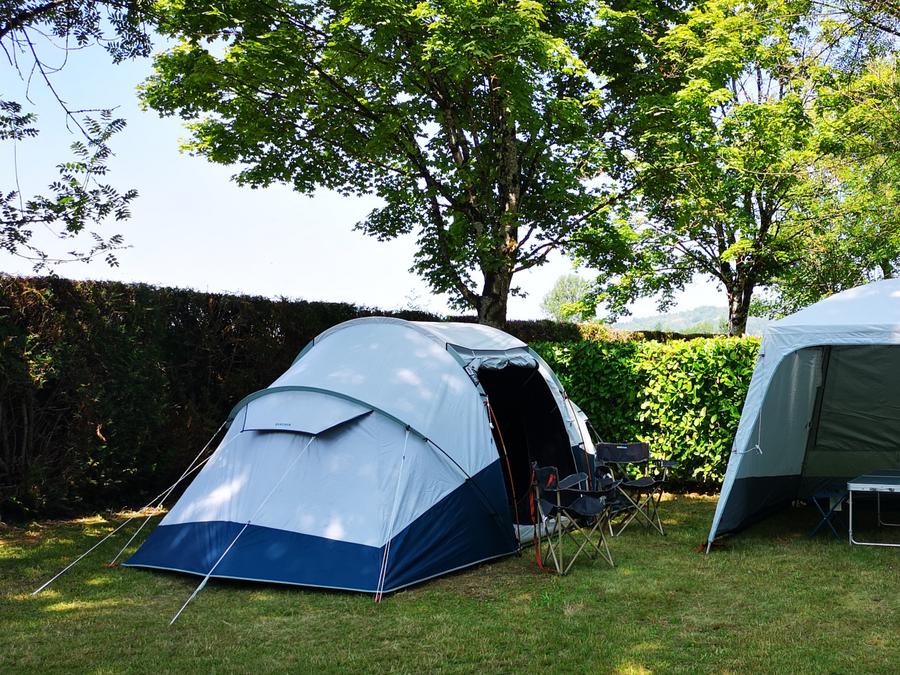 Tente 4 personnes - Le Prêt à camper Grand Confort 1/4 pers 0