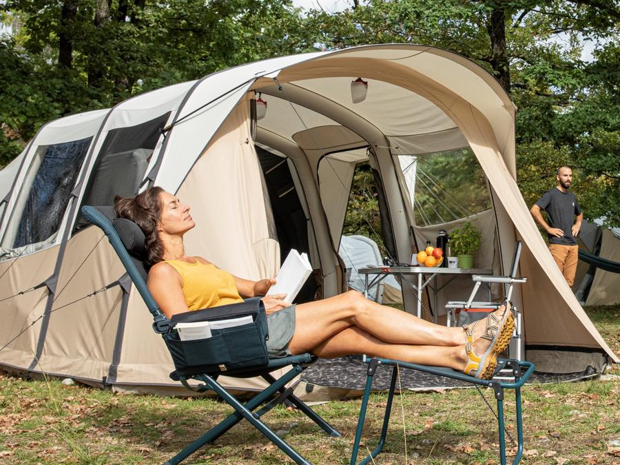 Tente 4 personnes - Le Prêt à camper Grand Confort 1/4 pers 2