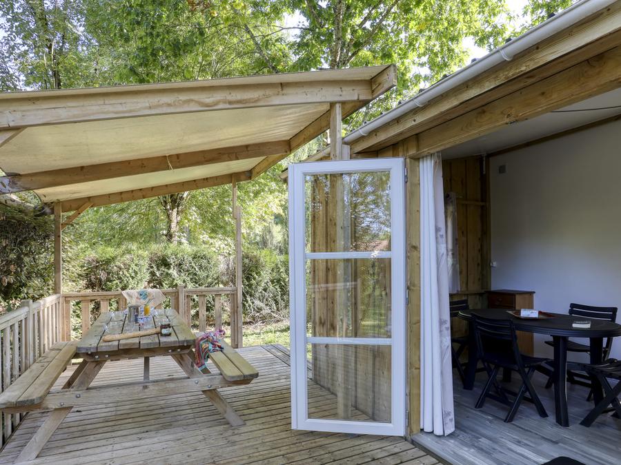 Bungalow 5 personnes - Tit'home Bois et terrasse 2ch Sans SAN 1/5 pers 2